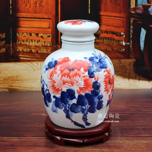 景德镇陶瓷酒坛批发 陶瓷酒坛生产厂家